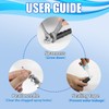 Sewer Jetter Kit for Pressure Washer(150FT),1/4" NPT Drain Cleaner Hose