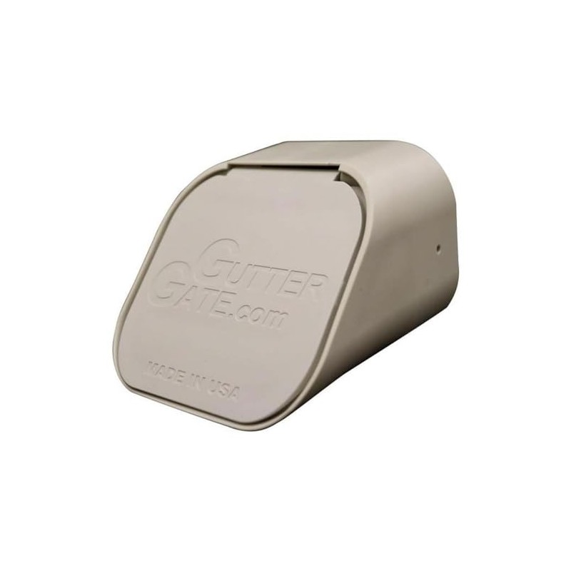 The Original GutterGate 3"x4" for Type-A Downspouts (White) (Made in