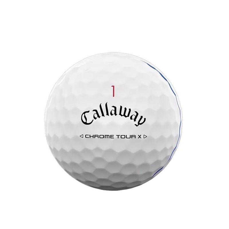 Callaway Golf Balls CHROME Tour X Triple Track Balls, White,