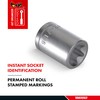 Teng M120712 TX-E S2 E12 1/2-inch Socket Drive