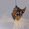 Hanging Solar Light LED IP55 Waterproof Night Owl Design Peaceful