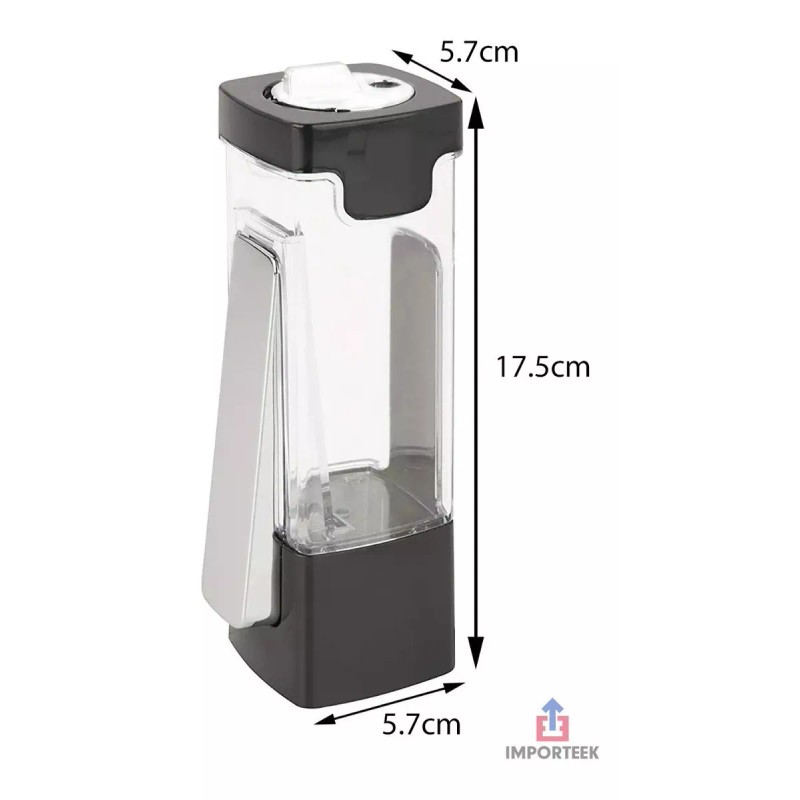 Importeek 6pz Contenedor Dispensador Azucarero Sal Especias Condimento