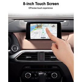 8" Touch Screen Glass Digitizer Navigation Fit for Mazda CX9 CX-9 2016-2019, Replace TK49-611J0 TK49-611JA TK49-611JB