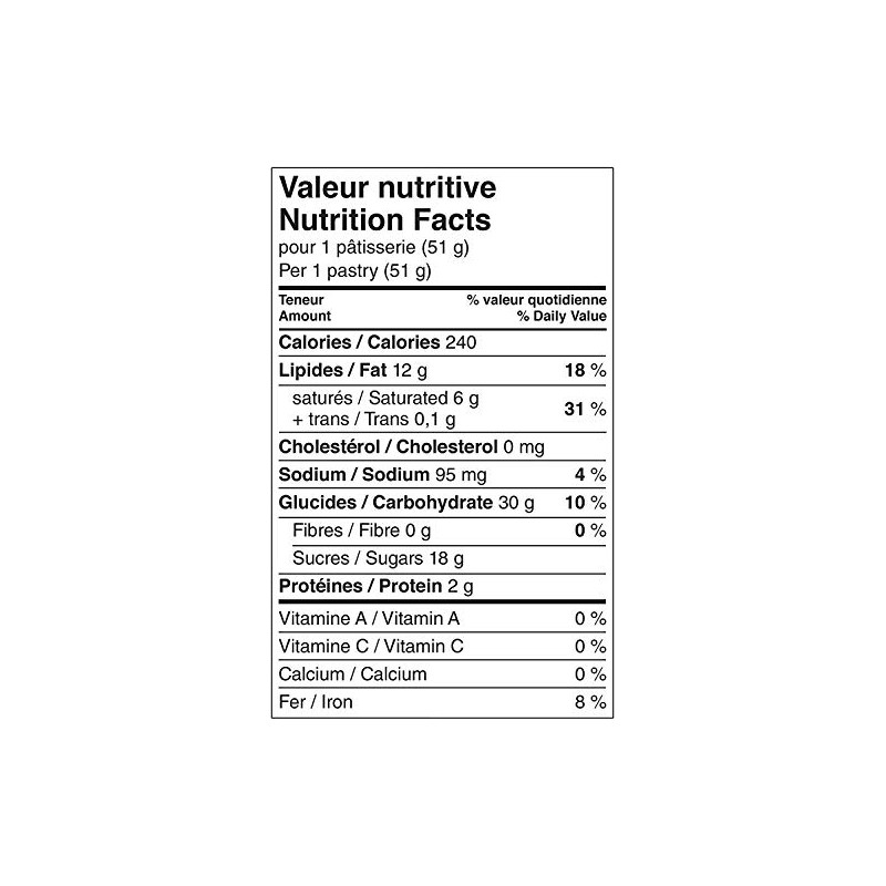 Vachon Passion Flakie Pastries Apple Raspberry 305g/10.8oz, 4-Pack {Imported from