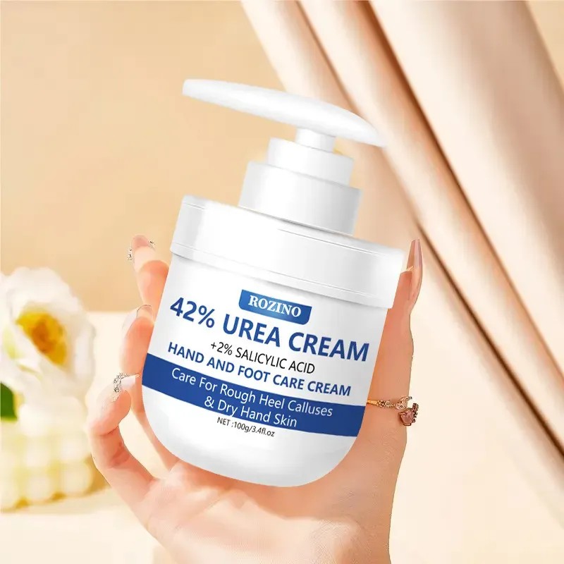 Crema Para Manos Y Pies Rozino, Exfoliante Con Ácido Salicíl