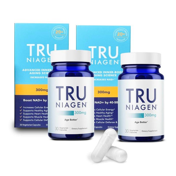 NAD+ Supplement 300 mg - Supports Cellular Energy, Brain, Muscle,