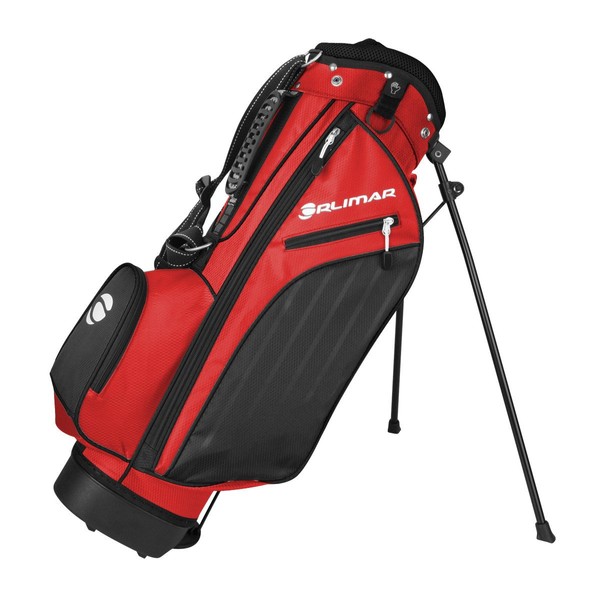 Orlimar Golf ATS Junior Boy's Red/Black Golf Stand Bag (Ages 9-12)