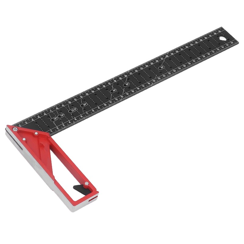 Woodworking Square Multi Angle Professional L Shaped Aluminum Alloy Scribing