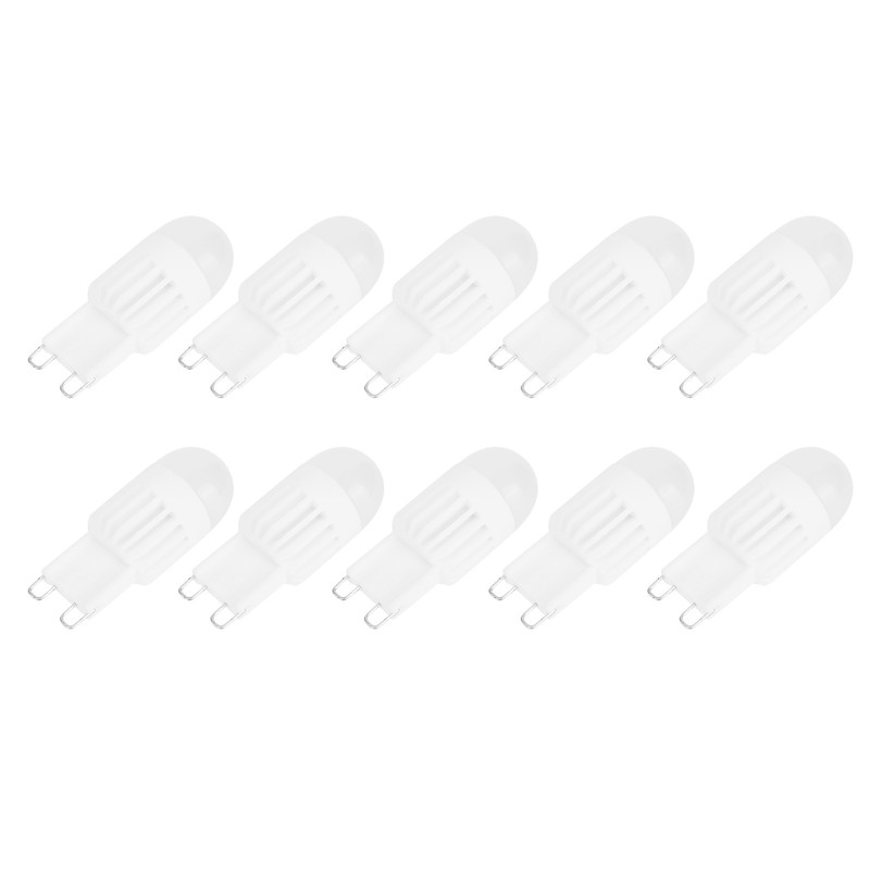 10PCS 3W G9 BiPin Base Bulb 5LED Light Bulbs for