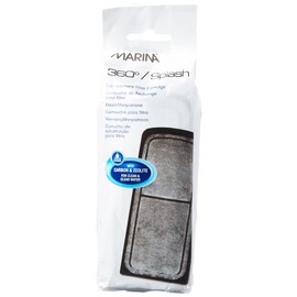 Hagen Marina 360/Spash Filter Cartridge, Replacement Aquarium Filter Media, 4-Pack, 12854, White