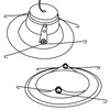 10 Pack Recessed Lighting Springs Torsion Spring Clips for Recessed