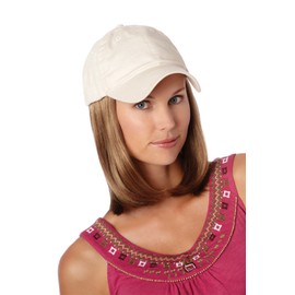 Henry Margu Hair Accents Classic Beige Baseball Cap Wig (30H - AUBURN/FIRE RED HIGHLIGHTS)