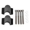 28mm Aluminum Handlebar Riser Mount Clamp 28MM Height Adapter for