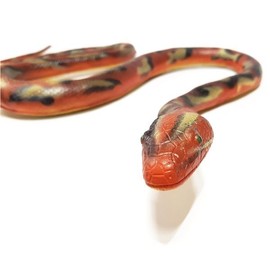 Soft Snake (Large) / Brown Python, Black Python, Cobra 3 Reptile Model Toys / 소프트 뱀 (대)  갈색비단뱀 검정비단뱀 코브라 3가지 파충류 모형 장난감