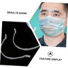 Ciieeo 12Pcs Reusable Mask Support Strap Shaped Protection Strip for