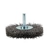 Forney 72254 Wire Wheel Brush, Coarse Crimped with 1/4" Round