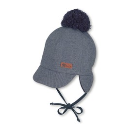 Sterntaler Baby Boys' Peaked Cap Bla, Blue (Marine 300)