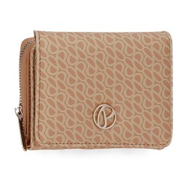 Pepe Jeans Megan Purse Toiletry Bag Black 17 x 9 x 2 cm Faux Leather Black Talla única Purse Toiletry Bag, Camel, purse