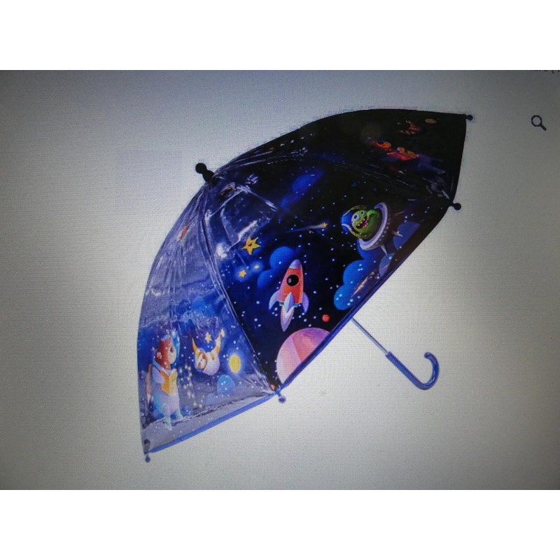bb klostermann Children's Umbrella Space Transparent 80 cm x 88