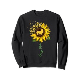 Corgi Mom Sunflower Corgi Lover Gifts Dog Mom Mama Sweatshirt