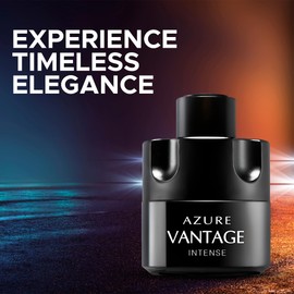 A CENTER Men's Cologne Eau De Toilette EDT Spray Azure Vantage Intense 3.4 Fluid Ounce