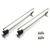 Autuwintor Pull-Out Closet Garment Valet Rod 10-Inches with Screws Telescopic