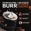 LEBURRY Burr Coffee Grinder - Portable Espresso Grinder with Stainless