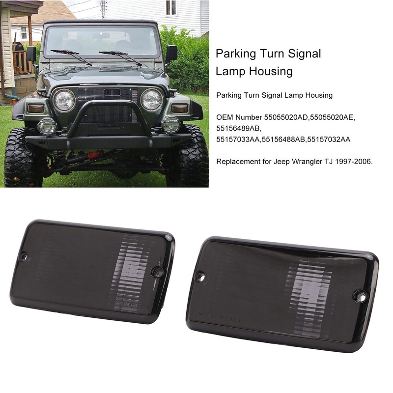 Parking Turn Signal Lamp Housing Front Bumper Lamp Cover 55055020AE