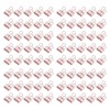 19mm 80pcs Binder Clips Strong Clamping Force Metal Hollow Tail