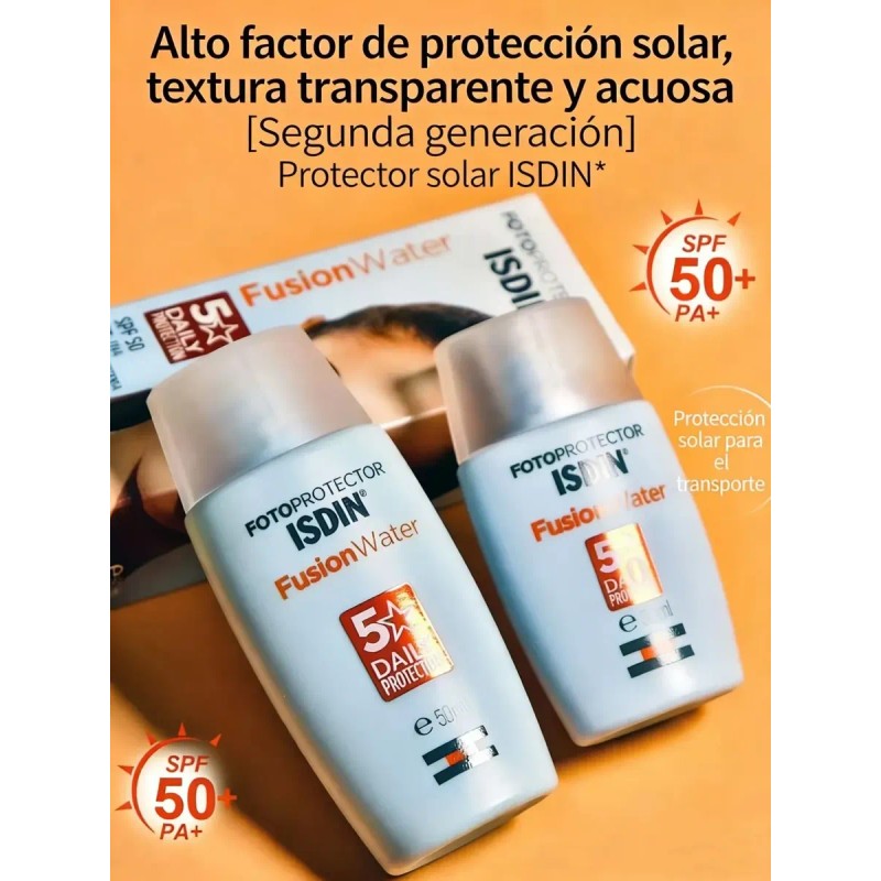 Isdin Fotoprotector Fusion Water Spf 50+ 50ml