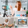 SOPPY 5K Digital Camera with WiFi Transfer, 75MP Vlogging, 18X