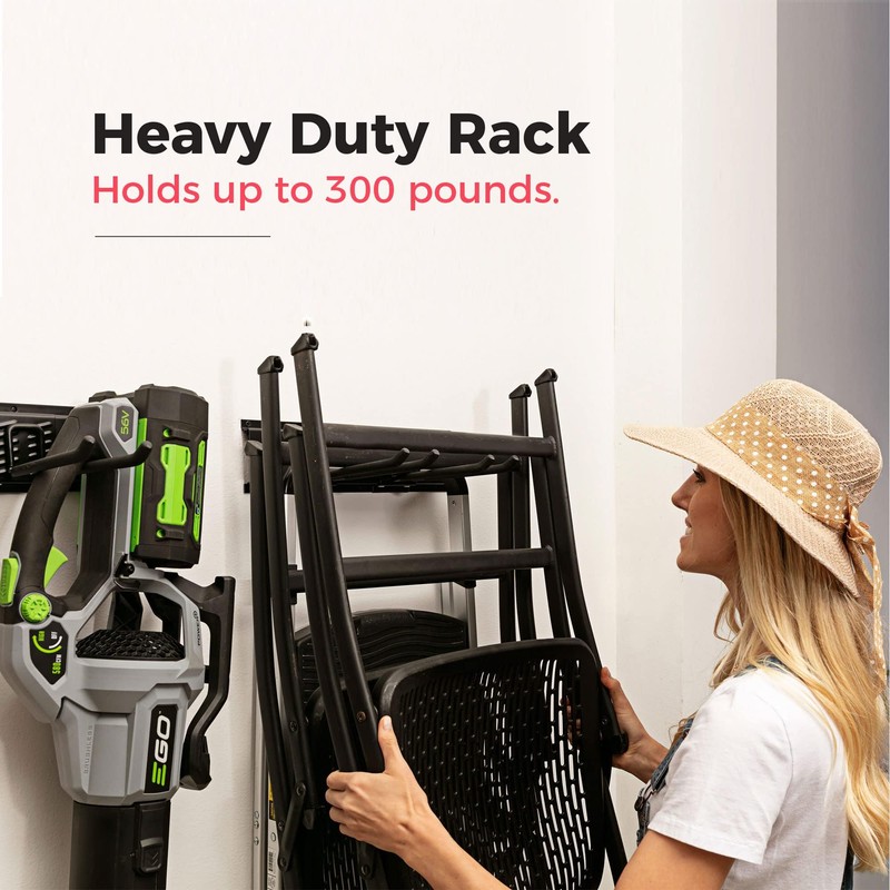 TIDYME Garage Tool Organizer Wall Mount - 48 inches -