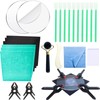 Luxiys 28 PCS Trading Card Cleaning Kit Sports Card Care