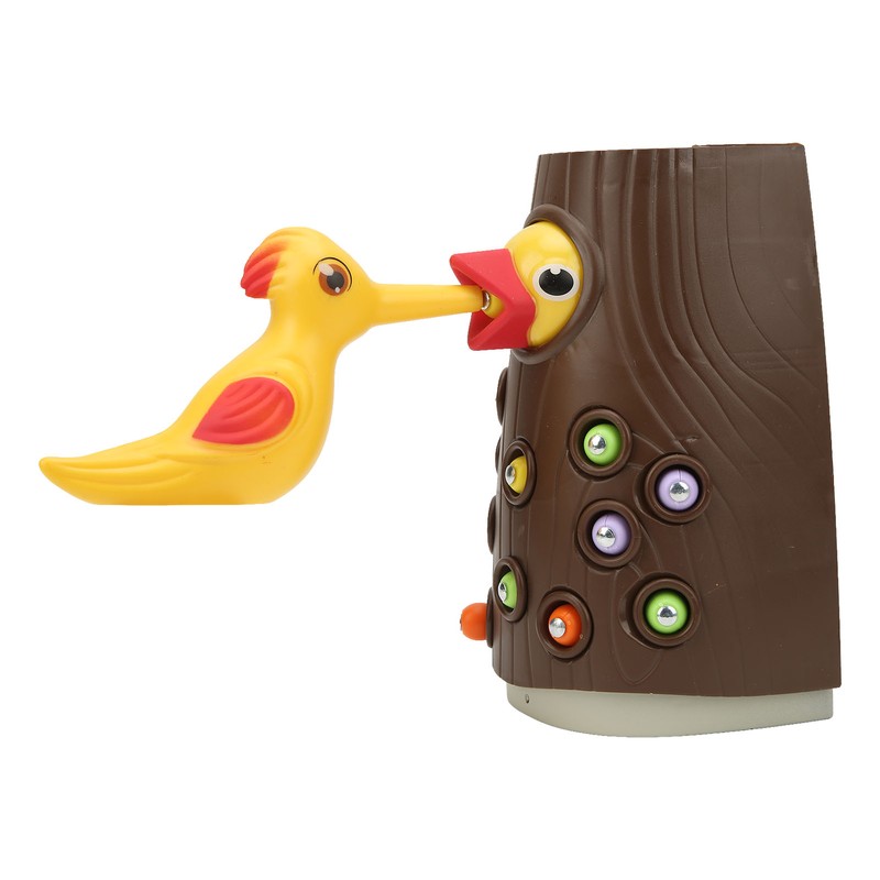 Magnetic Woodpecker Game Improve Coordination Keep Focusing Educational Woodpecker Toy