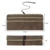 Qchengsan Chef Knife Sheath,Waxed Canvas Single Chef Knife Case Bag