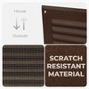 HVAC OV 5 x 5 Inch (Opening Size) Brown Galvanized