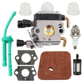 Carburetor Kit for Compatible with STIHL FS 38 45 46 55 55R 55RC 45C 45L 45EZ 55EZ 55C 55T 74 75 76 80 85 310 KM 55 55R HL45 FC55 Trimmer Accs