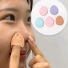 5P 미니 핑거 화장 물방울 퍼프 5P Mini Finger Makeup