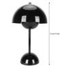 Cordless Table Lamp Iron Touch Dimmable USB Rechargeable Modern LED