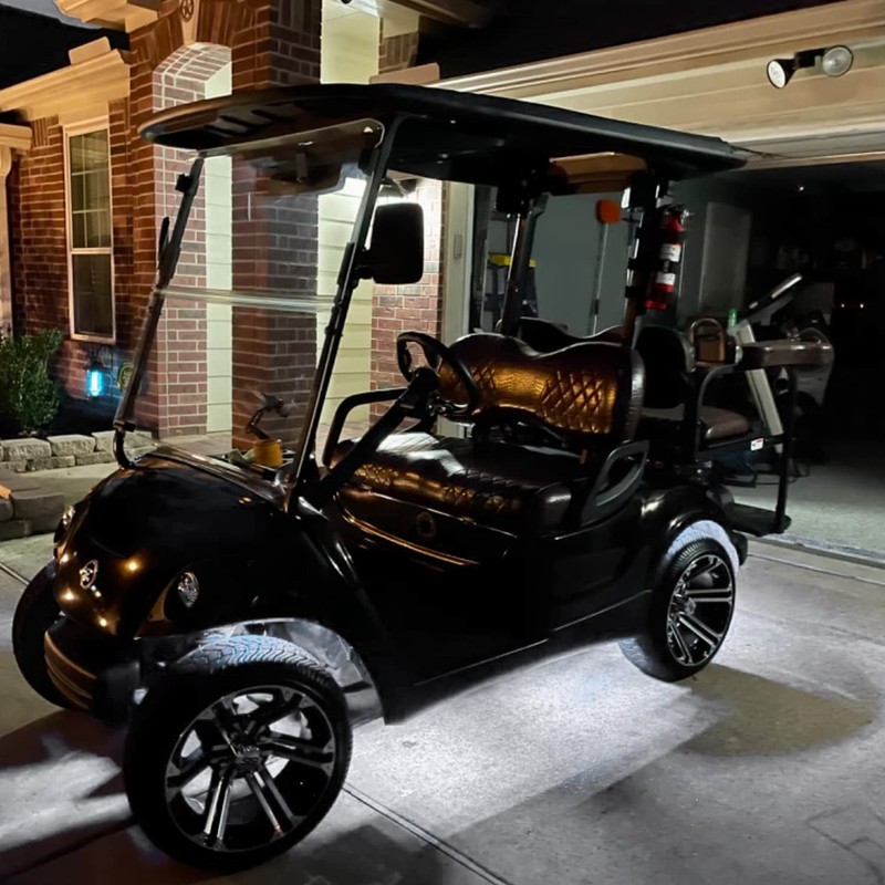 YM E-Bright White Golf Cart Lights Car Underglow Led Strip
