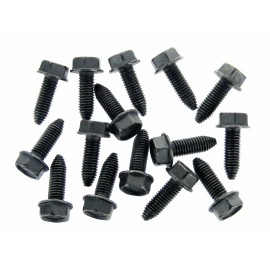 SFS Ford Truck Body Bolts- M8-1.25 x 25mm Long- 13mm Hex- 16mm Flange- 15 bolts #178