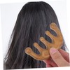 Healvian 2pcs Verawood Wide Tooth Comb Natural Hair Detangler Scalp