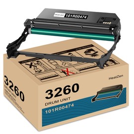 Phaser 3260/3052 WorkCentre 3215/3225 Drum Cartridge Replacement for Xerox 101R00474 Drum Unit for Phaser 3260 3260DI 3260DNI 3052 WorkCentre 3215 3215NI 3225 3225DNI Printer Ink, 1-Pack, 10,000 Pages
