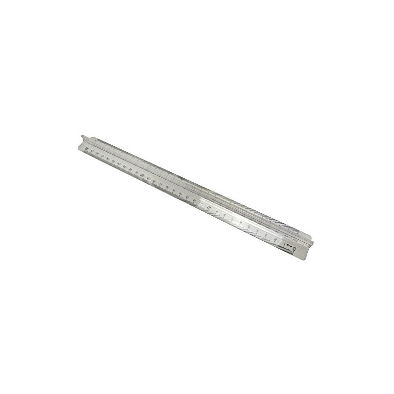 Waytex 931230 Regle Double Marking 30 cm Transparent