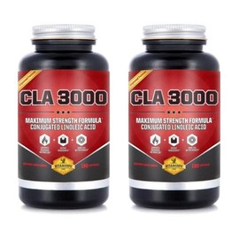 Vitamorph Labs CLA 3000 Conjugated Linoleic Acid Softgels 180 tablets, 2 units / 비타모프 랩스 CLA 3000 공액 리놀레산 소프트젤 180정, 2개