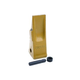 HD Ridez 1U3202 CAT Caterpillar Style J200 General Purpose Dirt Excavator Bucket Teeth Long Tip (5 Pack) with Pins and Retainers