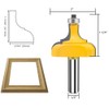 TAIWAIN Router Bit Set Picture Frame Bits 1/2 Inch Shank