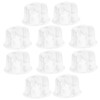 BUGUUYO 10Pcs Hat Display Stand Organizer Bucket Hat Support Holders