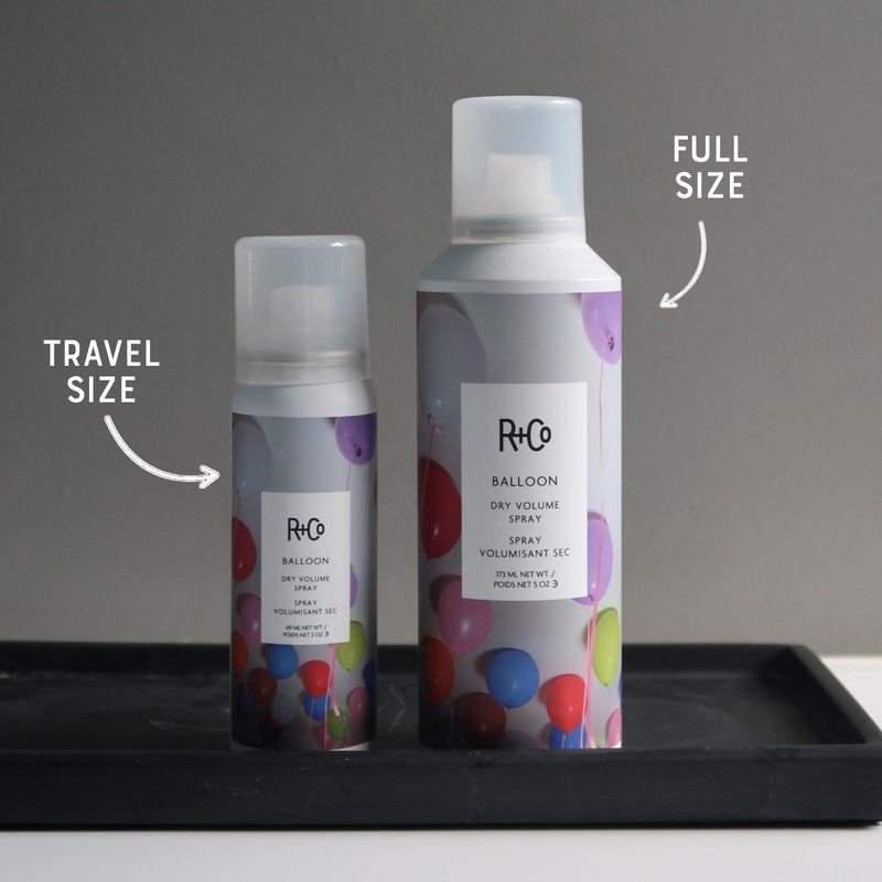 R+Co Balloon Dry Volume Hair Spray | Adds Instant Volume