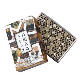 Sengoku Daimei Playing Cards Suite ni Daimei Family Crest Warlords Castle Castle Picture Card